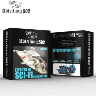 Cheap Abteilung 502: Effects In Sci-Fi - Pigment Set LTG AK-ABT404 - Miniature Marvels: Airplane Models & Painted Dice Paint