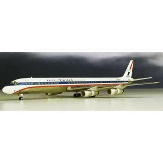 Aero Classics AC219550A 1:200 United Airlines DC-8-61 N8078U - Miniature Marvels: Airplane Models & Painted Dice* Airplane Model