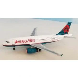Aero Classics BBX41611 1:400 America West Airbus A319 - Miniature Marvels: Airplane Models & Painted Dice* Airplane Model