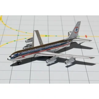 AeroClassics 1:400 American Airlines B720 N7540A - Miniature Marvels: Airplane Models & Painted Dice* Airplane Model