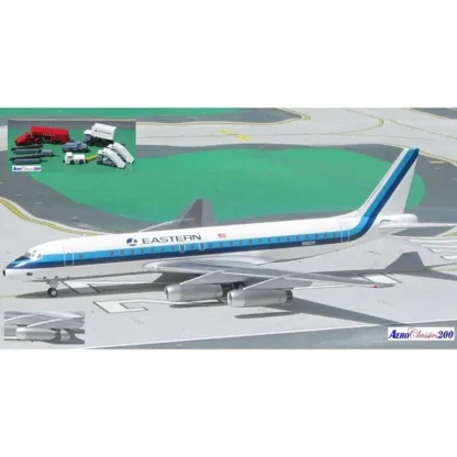 AeroClassics 1:200 Eastern Douglas DC-8-30 N8608 - Miniature Marvels: Airplane Models & Painted Dice* Airplane Model