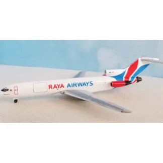 AeroClassics AC411334 1:400 Raya Airways Boeing 727-200F 9M-TGE - Miniature Marvels: Airplane Models & Painted Dice* Airplane Model
