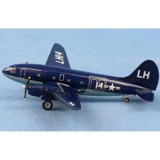 AeroClassics AC4110010 1:400 US Navy Curtis C-46 Commando #14 - Miniature Marvels: Airplane Models & Painted Dice* Airplane Model