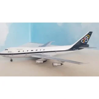 AeroClassics BBX41663 1:400 Olympic Airways Boeing 747-200 SX-OAD - Miniature Marvels: Airplane Models & Painted Dice* Airplane Model