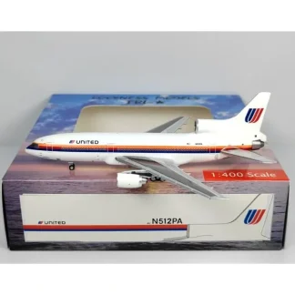 AeroClassics N512PA 1:400 United L-1011 N512PA - Miniature Marvels: Airplane Models & Painted Dice* Airplane Model