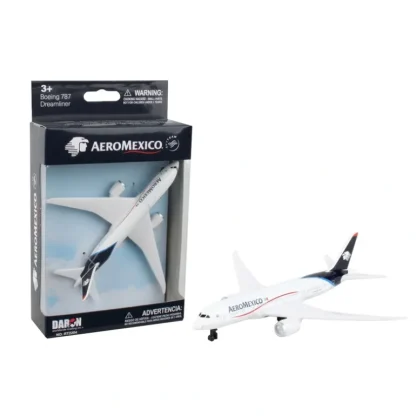 AeroMexico Single Plane Boeing 787 Dreamliner - Miniature Marvels: Airplane Models & Painted Dice* Airplane Model