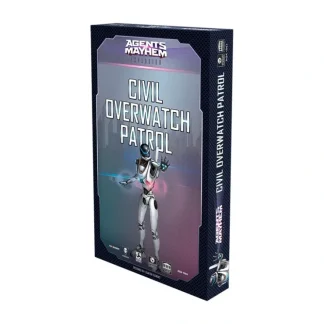 Flash Sale Agents of Mayhem: Civil Overwatch Patrol Expansion AYG AOA1030 - Miniature Marvels: Airplane Models & Painted Dice Board Game