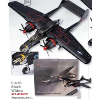 Air Force 1 AF1-0090EW 1:72 P-61B "Midnight Madness" 548th Night Fighter Squadron - Miniature Marvels: Airplane Models & Painted Dice* Airplane Model