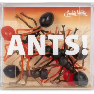 Clearance ANTS! Novelty Insect Bugs 3'' ANTS (Box of 6) - Archie McPhee - Miniature Marvels: Airplane Models & Painted Dice Egpull