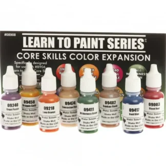 Flash Sale Army Paints - Learn to Paint: Core Skills Color Exp Paint Set - Miniature Marvels: Airplane Models & Painted Dice Paint