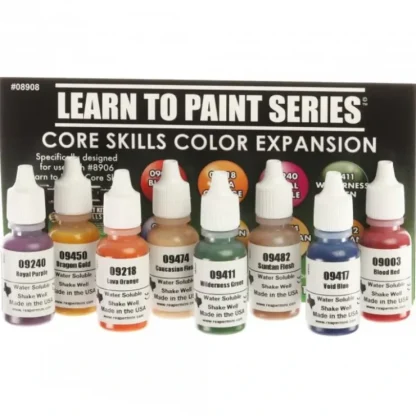 Flash Sale Army Paints - Learn to Paint: Core Skills Color Exp Paint Set - Miniature Marvels: Airplane Models & Painted Dice Paint