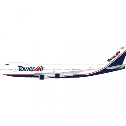 *B Models B-742-LL001 1:200 Tower Air Boeing 747-200 "Liar Liar" film N618FF - Miniature Marvels: Airplane Models & Painted Dice* Airplane Model