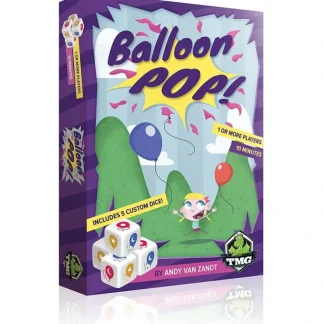 Best Sale Balloon Pop TTT 3015 - Miniature Marvels: Airplane Models & Painted Dice Board Game