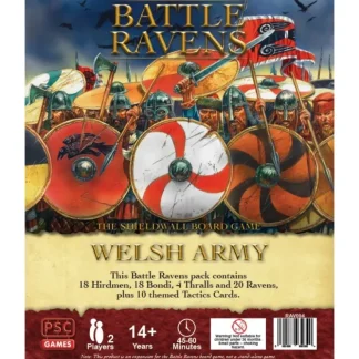 Store Battle Ravens: Welsh Army Pack PSC RAV002 - Miniature Marvels: Airplane Models & Painted Dice Board Game