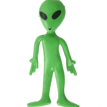 Flash Sale 12 Bendable Green Alien Action Figure Outer Space Rubber Toys - Area 51 - Miniature Marvels: Airplane Models & Painted Dice Egpull