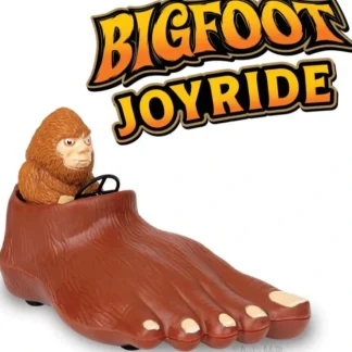 New Bigfoot Joyride: Pull Back Foot Car Sasquatch Racing Toy - Archie McPhee - Miniature Marvels: Airplane Models & Painted Dice Egpull