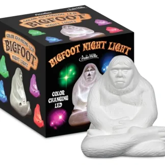 Flash Sale BIGFOOT Night Light - Sasquatch Color Changing LED Lamp - Archie McPhee - Miniature Marvels: Airplane Models & Painted Dice Egpull