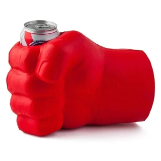 Fashion BigMouth Inc - THE BEAST GIANT RED FIST - Drink Can Beer Foam Cooler Kooler - Miniature Marvels: Airplane Models & Painted Dice Egpull