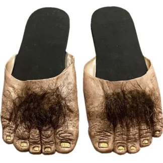 Flash Sale Billy Bob's Big Old Hairy Feet Costume Bigfoot Novelty Slipper Sandals - Miniature Marvels: Airplane Models & Painted Dice Egpull