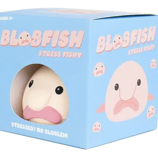 Hot BLOBFISH Squeeze Stress Fish - Cute Ugly Funny Fidget Soft Squish Toy Gift - Miniature Marvels: Airplane Models & Painted Dice Egpull