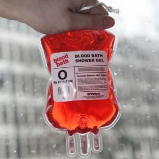 Cheap Blood Bath IV Cherry Scented Shower Gel Bag - Horror Movie Dracula Psycho Jaws - Miniature Marvels: Airplane Models & Painted Dice Egpull