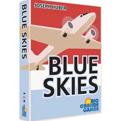 Hot Blue Skies RGG 594 - Miniature Marvels: Airplane Models & Painted Dice Board Game
