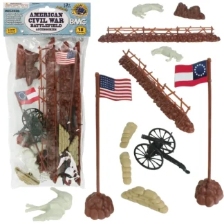 BMC Toys 99998 American Civil War Battlefield Accessories - Miniature Marvels: Airplane Models & Painted Dice* Airplane Model