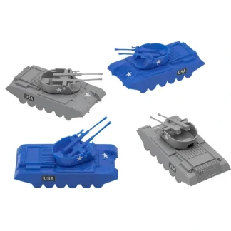 BMC Toys 67020 Classic Payton Anti-Aircraft Tanks - Miniature Marvels: Airplane Models & Painted Dice* Airplane Model