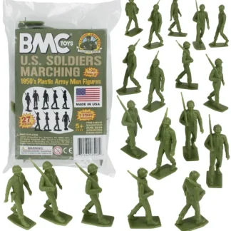 BMC Toys 48546 US Army Soldiers Marching - Miniature Marvels: Airplane Models & Painted Dice* Airplane Model