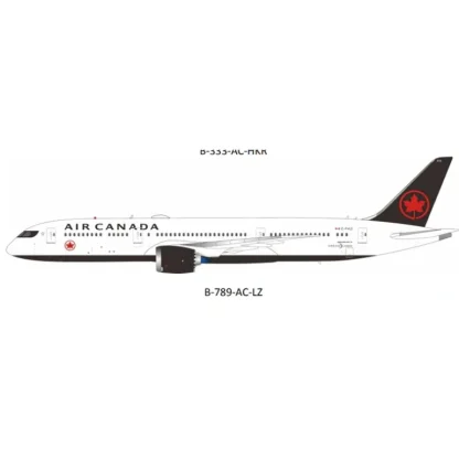 B-Models B-789-AC-LZ 1:200 Air Canada Boeing 787-9 C-FVLZ - Miniature Marvels: Airplane Models & Painted Dice* Airplane Model
