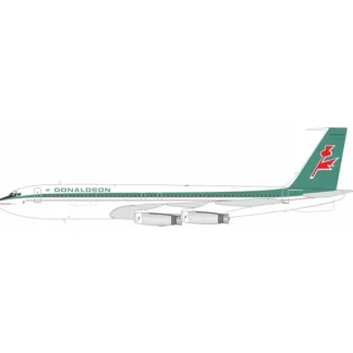 B-Models B-707-AYXR 1:200 Donaldson International Boeing 707-300 G-BAEL - Miniature Marvels: Airplane Models & Painted Dice* Airplane Model