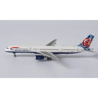 B-Models B-757-BIKB British Airways Boeing 757-236 G-BIKB - Miniature Marvels: Airplane Models & Painted Dice* Airplane Model