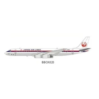 B-Models BBOX020 1:200 Japan Airlines DC-8-62 JA8037 - Miniature Marvels: Airplane Models & Painted Dice* Airplane Model