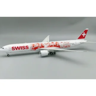 B-Models B-773-JNA 1:200 Swiss International Air Lines Boeing 777-3DE/ER HB-JNA - Miniature Marvels: Airplane Models & Painted Dice* Airplane Model