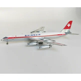 B-Models B-990-SR-CB Swissair Convair CV-990A Coronado (30A-6) HB-ICB - Miniature Marvels: Airplane Models & Painted Dice* Airplane Model