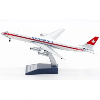 *B-Models B-862-SR-IDE-P 1:200 Swiss Air Mcdonnell Douglas DC-8-62 - Miniature Marvels: Airplane Models & Painted Dice* Airplane Model