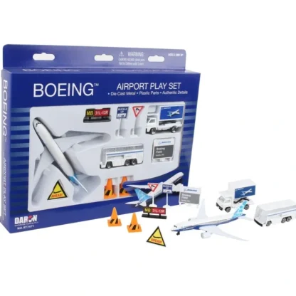 Boeing Commercial Airport Playset - Miniature Marvels: Airplane Models & Painted Dice* Airplane Model
