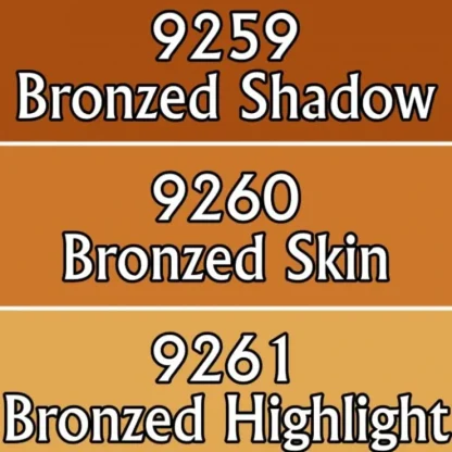 Cheap Bronzed Skin Triad: MSP Triads RPR 09787 - Miniature Marvels: Airplane Models & Painted Dice Paint