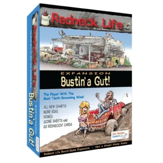 Sale Bustin' a Gut! Redneck Life Expansion GUT 1001 - Miniature Marvels: Airplane Models & Painted Dice Board Game