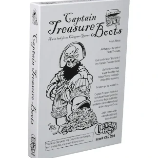Discount Captain Treasure Boots (2nd Edition) CAG 204 - Miniature Marvels: Airplane Models & Painted Dice Board Game