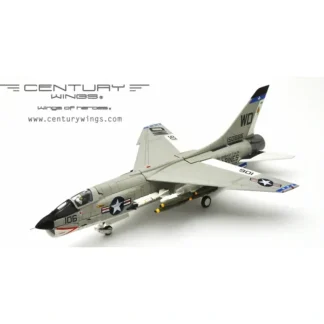 Century Wings 001624 1:72 F-8E Crusader - Miniature Marvels: Airplane Models & Painted Dice* Airplane Model