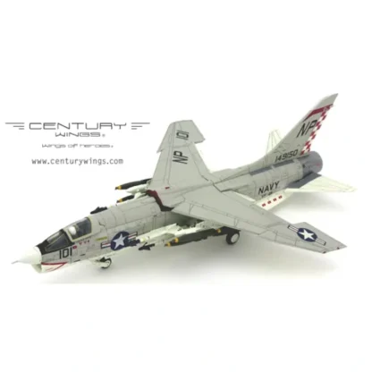 Century Wings 601628 1:72 U.S Navy F-8E VF-211 "Checkmates" (Flaps Down) - Miniature Marvels: Airplane Models & Painted Dice* Airplane Model