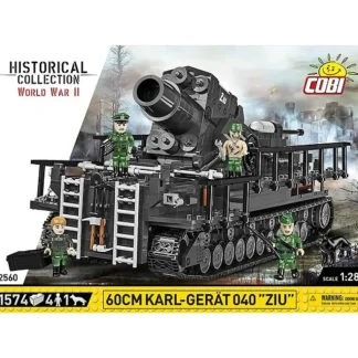 COBI 2560 60 cm Karl-Gert 040 ZIU2560 - Miniature Marvels: Airplane Models & Painted Dice* Airplane Model