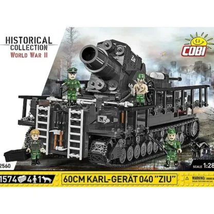 COBI 2560 60 cm Karl-Gert 040 ZIU2560 - Miniature Marvels: Airplane Models & Painted Dice* Airplane Model