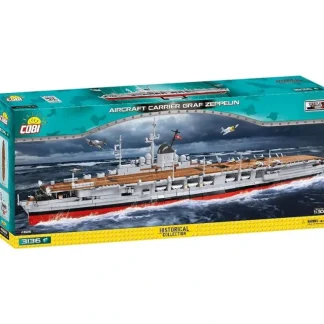 COBI 4826 Aircraft Carrier Graf Zeppelin - Miniature Marvels: Airplane Models & Painted Dice* Airplane Model