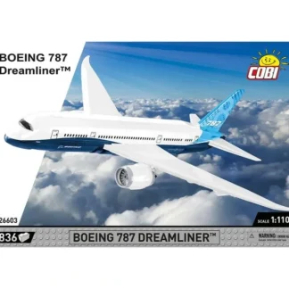 Cobi 26603 Boeing 787 Dreamliner - Miniature Marvels: Airplane Models & Painted Dice* Airplane Model