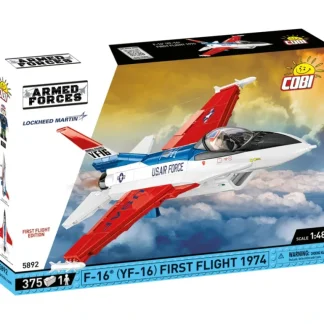 Cobi 5892 F-16 Fighting Falcon 'First Flight Edition' - Miniature Marvels: Airplane Models & Painted Dice* Airplane Model