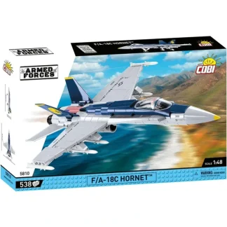 Cobi 5810 F/A-18C Hornet - Miniature Marvels: Airplane Models & Painted Dice* Airplane Model