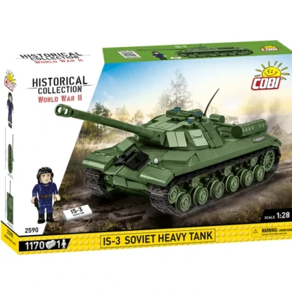Cobi 2590 IS-3 Soviet Heavy Tank - Miniature Marvels: Airplane Models & Painted Dice* Airplane Model