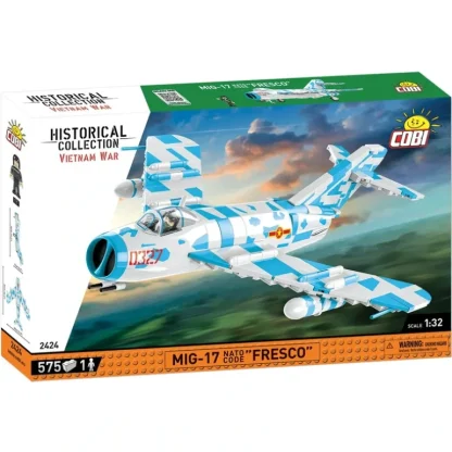 Cobi 2424 Mig-17 Fresco - Miniature Marvels: Airplane Models & Painted Dice* Airplane Model